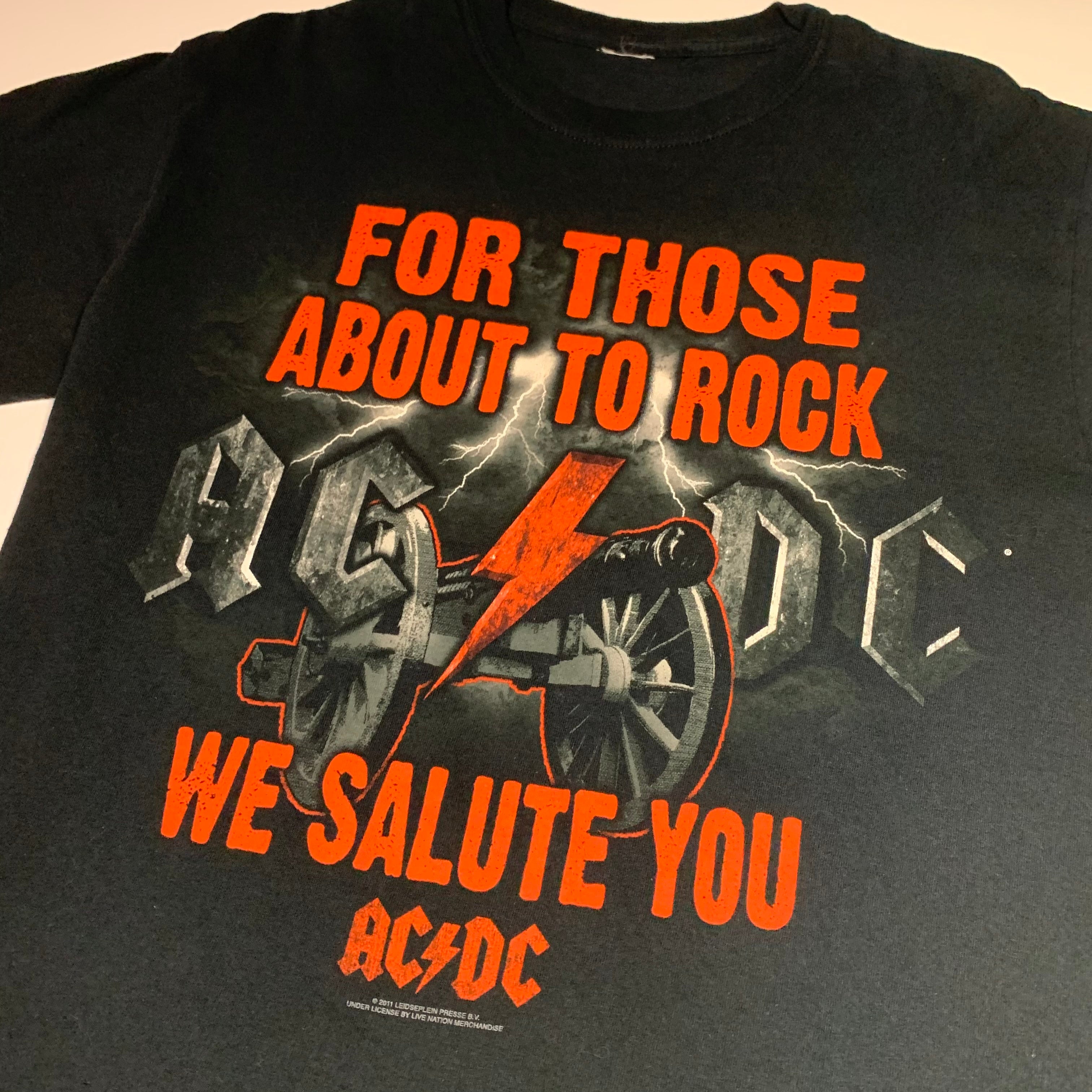 2011 AC/DC Band Tee (Size M)