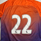 Manchester City 16/17 Jersey #22 Clichy Third Kit (Size XL)