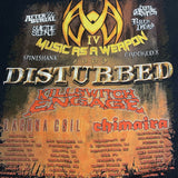 2009 Disturbed Music as a Weapon Tour Tee (Size M)