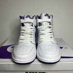 Jordan 1 “Court Purple” (Size 10.5W)